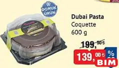 COQUETTE DUBAİ PASTA 600 G indirimli fiyat COQUETTE DUBAİ PASTA 600 G fiyat ve kampanya bilgisi